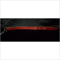 Laisse cuir 50 cm fermeture classique - Dogzparadize